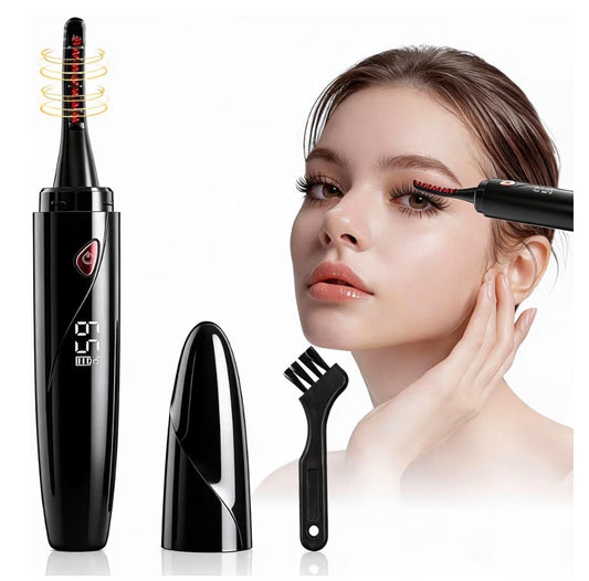 BeautyXlife LashCurl Pro – Rizador de Pestañas Térmico Eléctrico con Pantalla LED y 4 Niveles de Calor